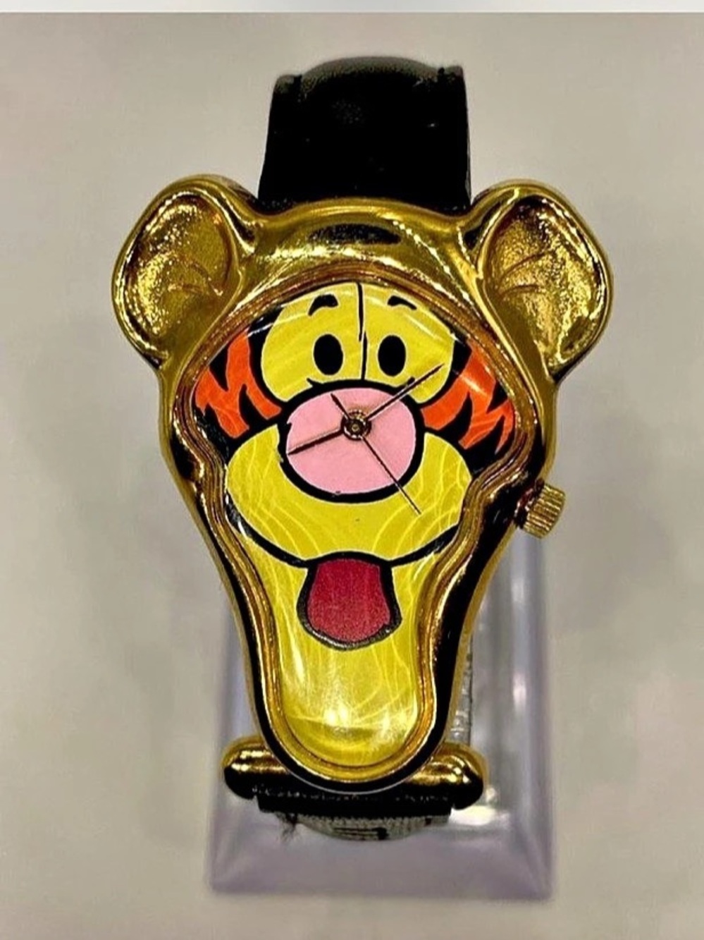 Ladies *** Disney ^^^ Tigger *^* Collectors” Character Face Gold / Black Watc